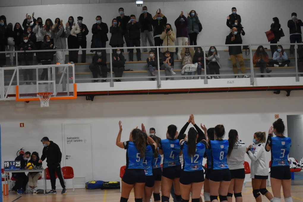 Voleibol Feminino do CDP Segue no Caminho da Subida