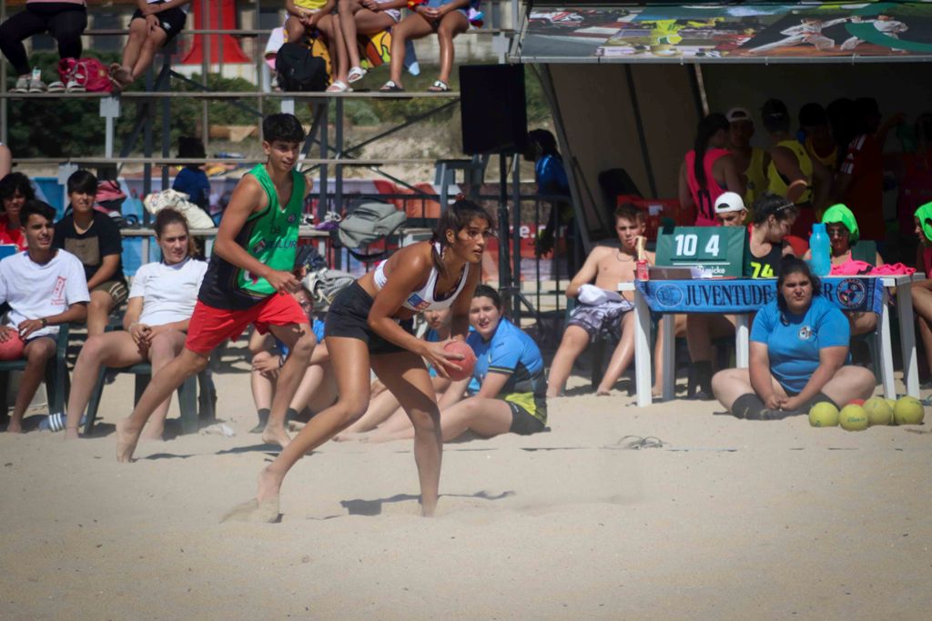 Praia Suave Mar acolheu Torneio de Andebol de Praia