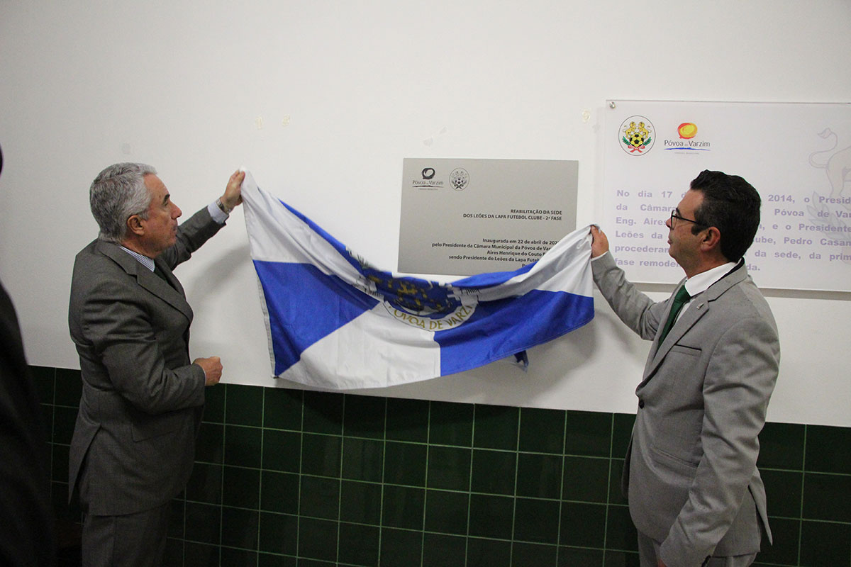 Obras na Sede do Leões da Lapa e Bairro dos Pescadores Inaugurada