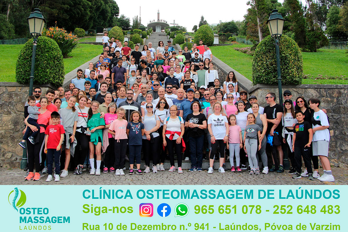 Osteomassagem Laúndos Promove “Caminha Connosco”