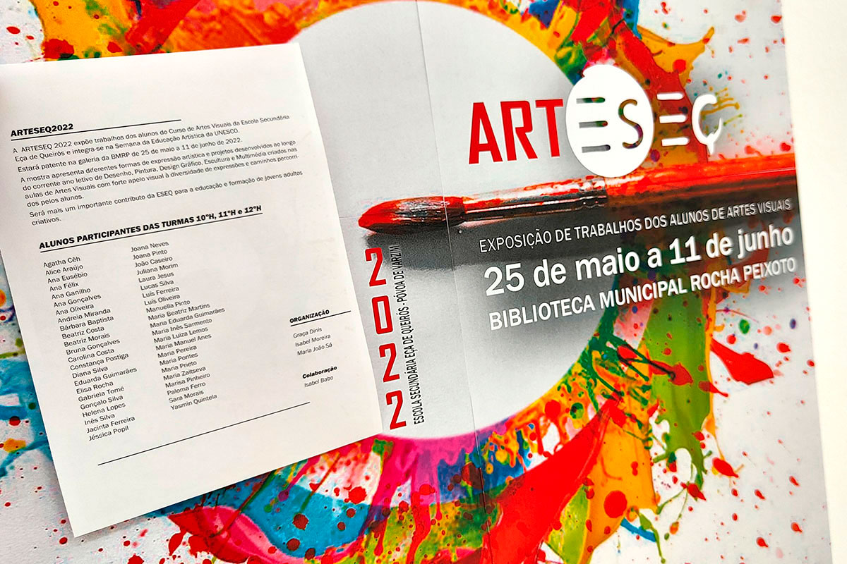 Biblioteca Municipal acolhe a exposição “ARTESEQ 2022”
