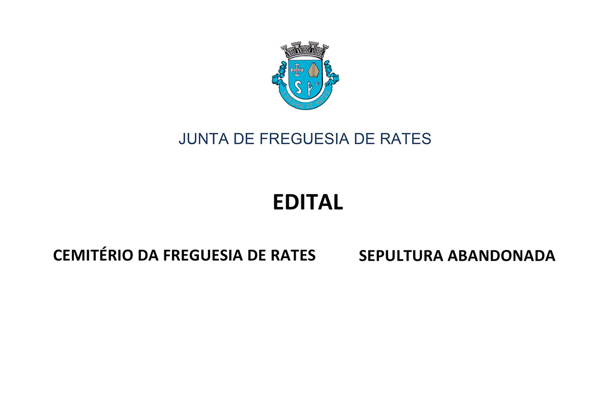 Cemitério da Freguesia de RATES - Sepultura Abandonada