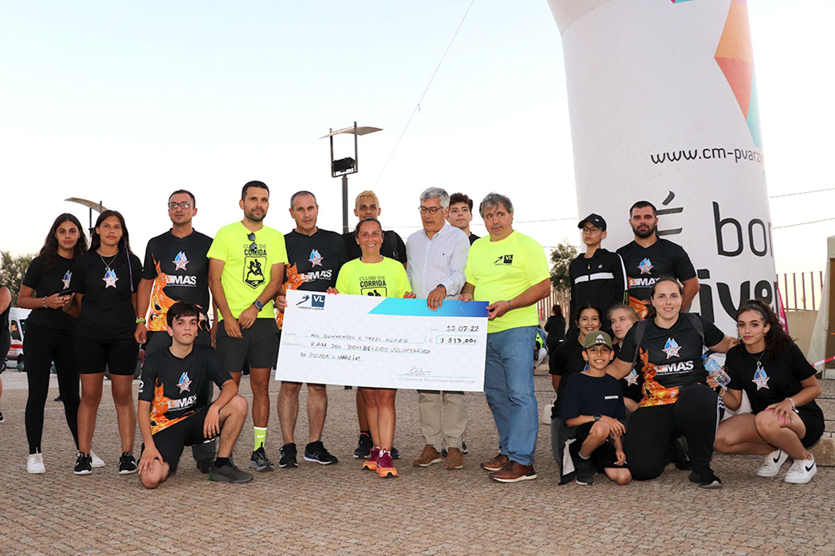 Corrida Solidária da Varzim Lazer Ajuda Bombeiros