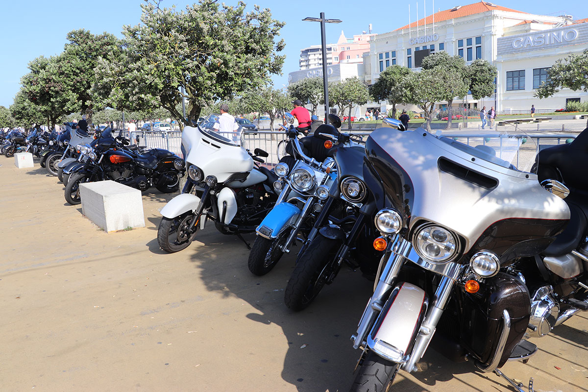 As Míticas Harley Davidson Passearam Pela Póvoa