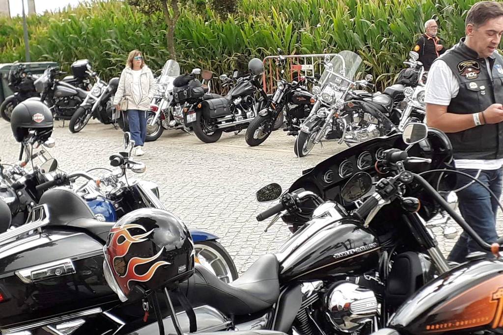 As Míticas Harley Davidson Passearam Pela Póvoa