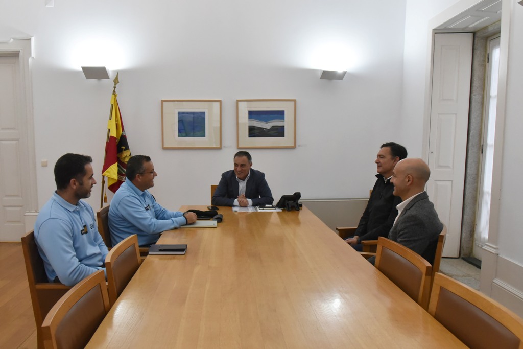 Recebido nos Paços do Concelho o Novo Comandante da GNR