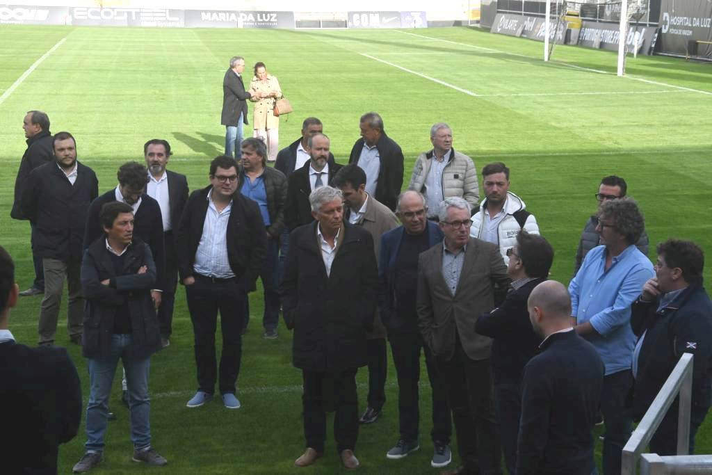 Executivo da Câmara Visitou Intervenções no Estádio do Varzim