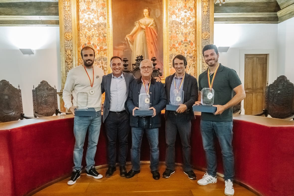 Campeões do Mundo de Canoagem recebidos nos Paços do Concelho