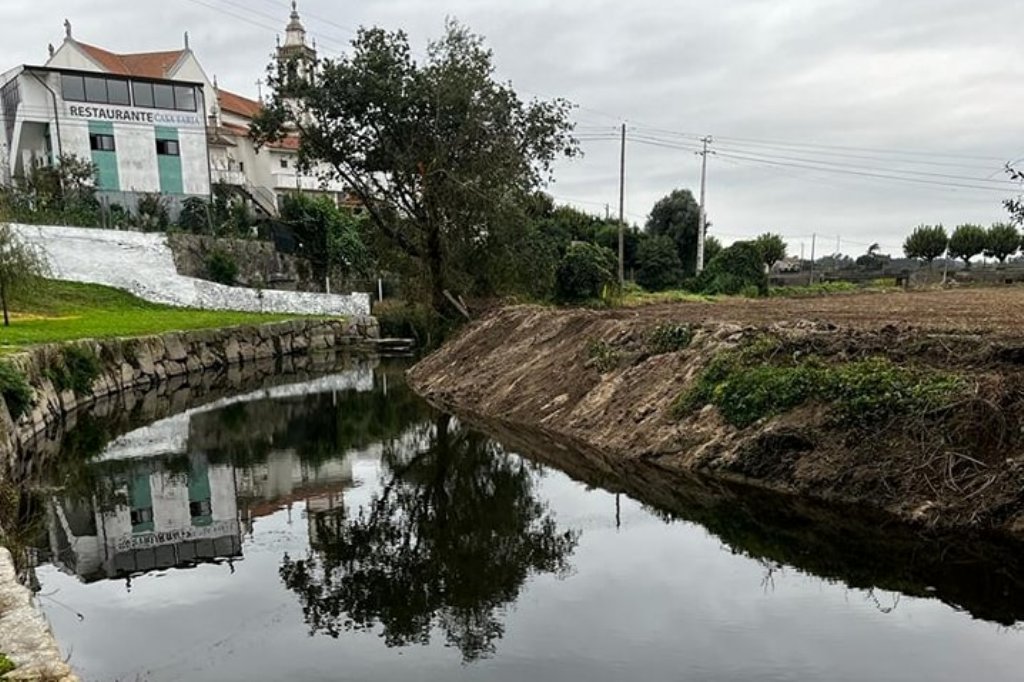 Balasar Limpou o Rio Este para Prevenir Cheias