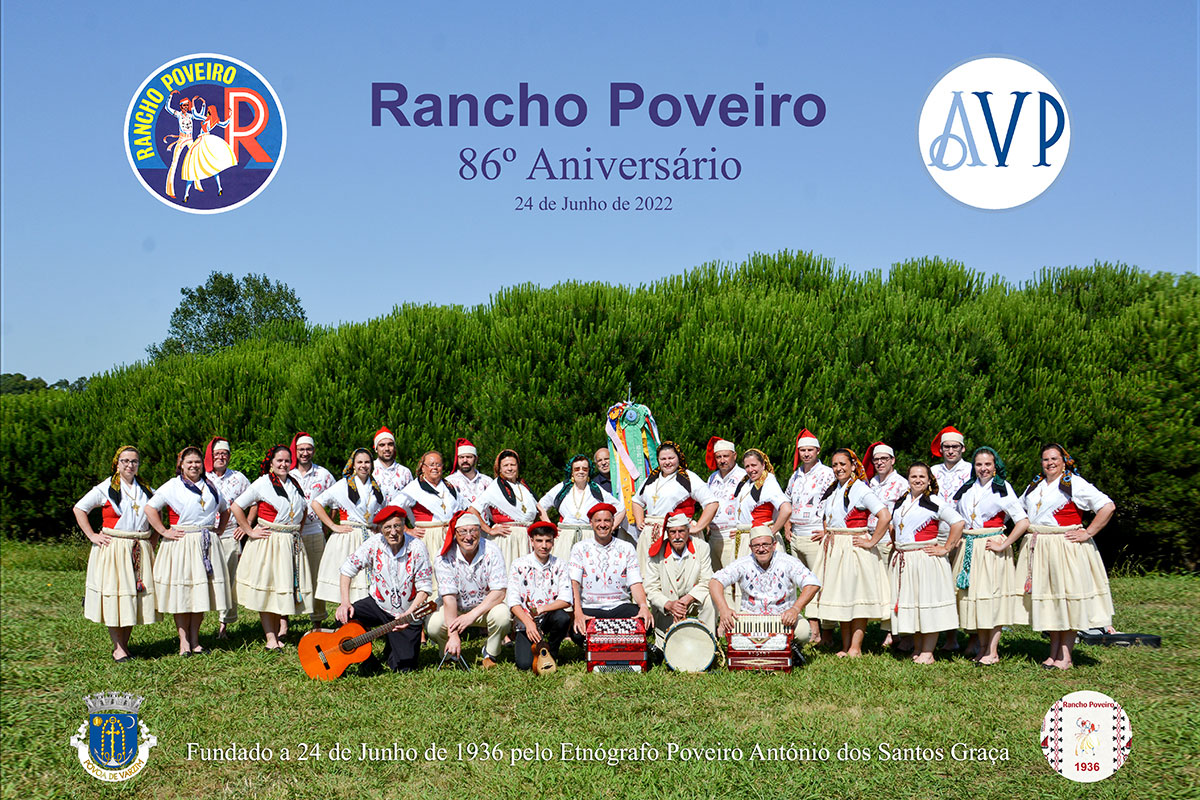 Rancho Poveiro Vai participar nos 50 Anos do Dia da Cidade