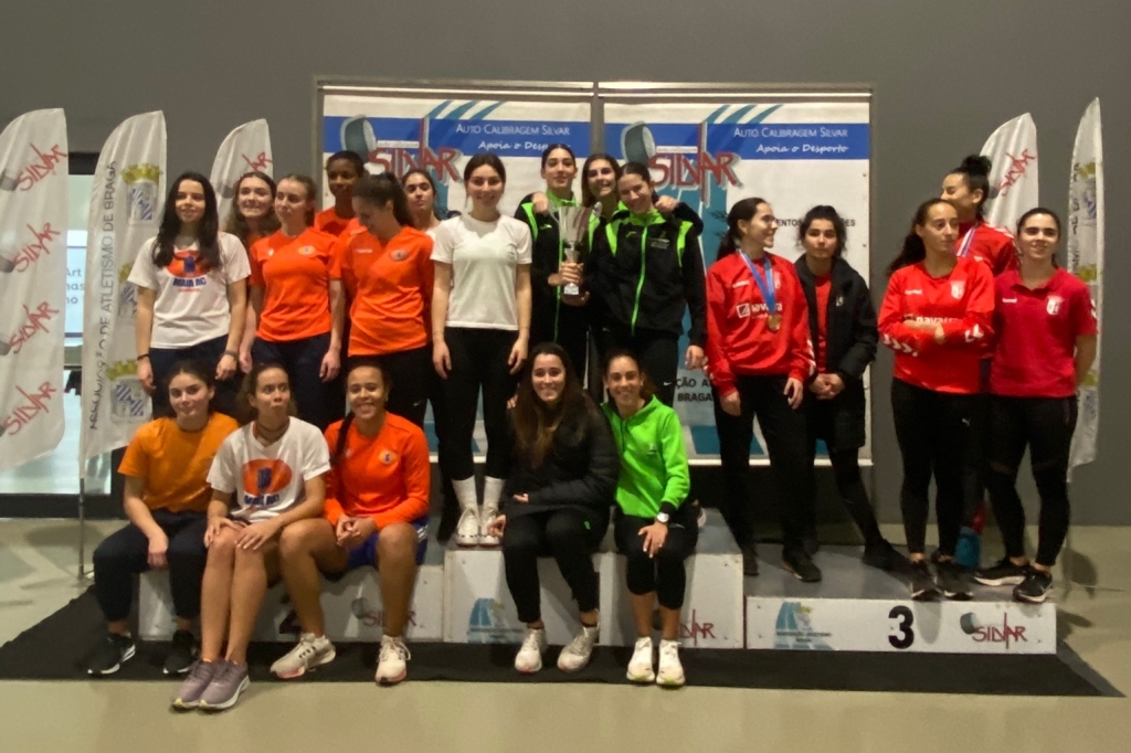 Atlético da Póvoa foi campeã do norte em Atletismo no Feminino