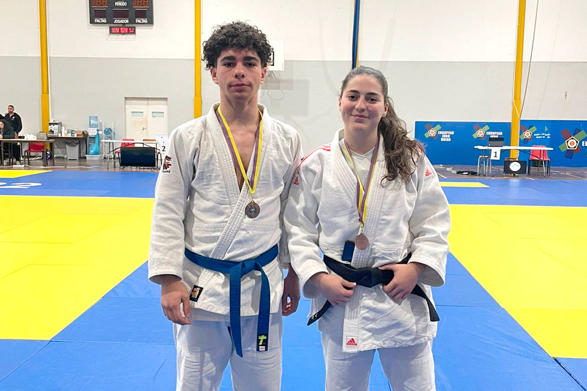 Ana Correia e Rui Miguel de Bronze no Open de Juniores de Judo