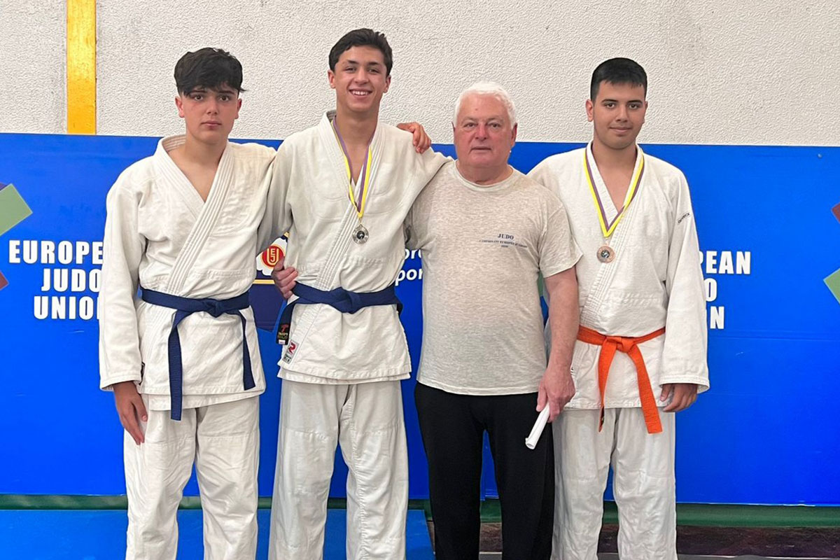 Cadetes do Judo Clube da Póvoa no Pódio no Open de Coimbra