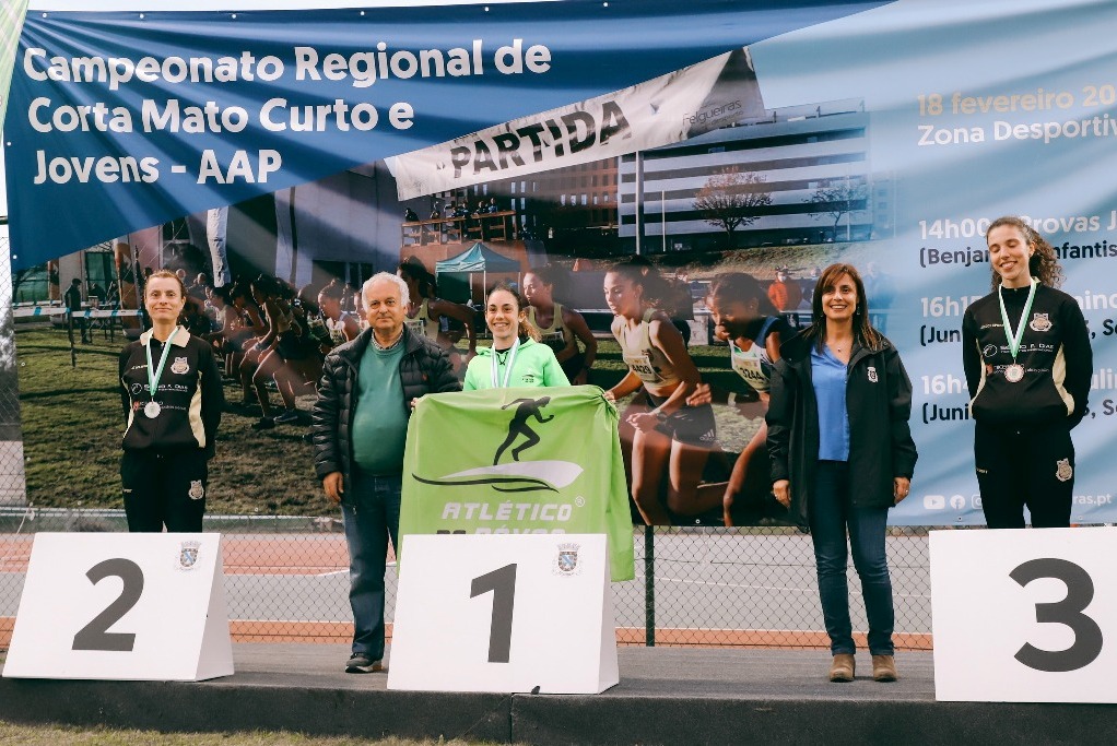 Patrícia Oliveira Sagrou Campeã Regional de Corta Mato