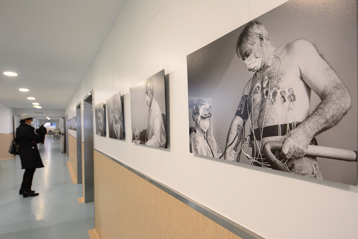 As Fotos de Joaquim Garrido no Hospital da Luz Durante a Pandemia