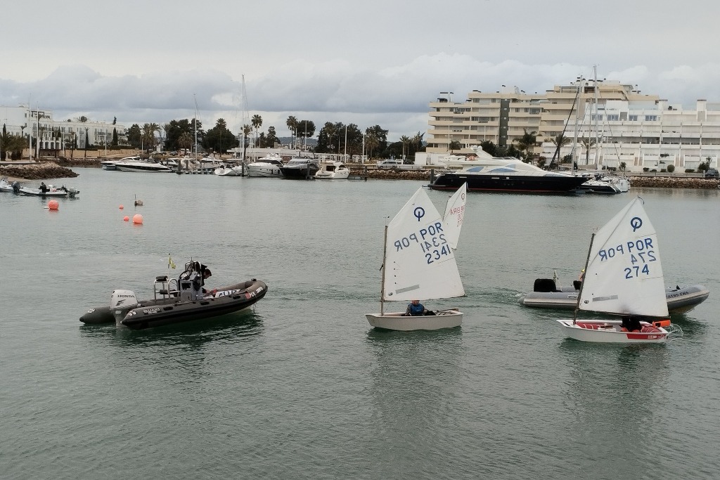 Naval na Classe Optimist da Taça de Portugal