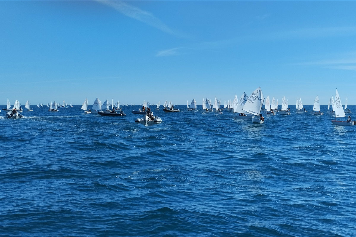 Naval na Classe Optimist da Taça de Portugal