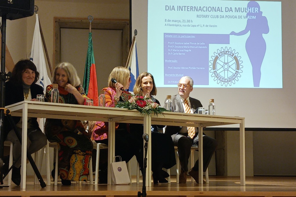 Rotary em Dia da Mulher Convidou à Reflexão