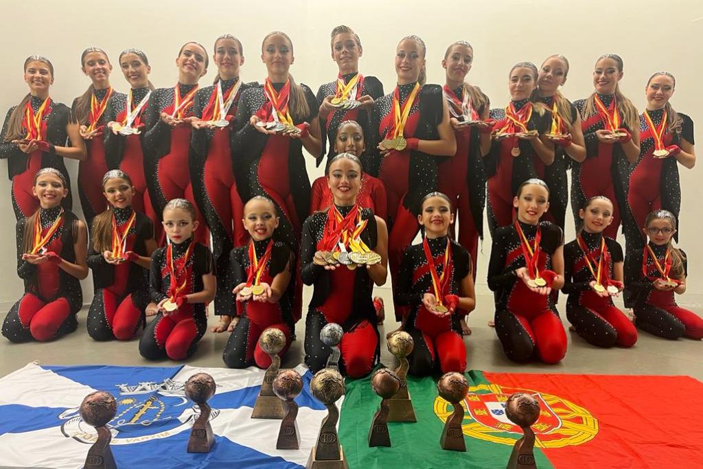 Gimnoarte Brilha em Espanha no Mundial Global Dance Open