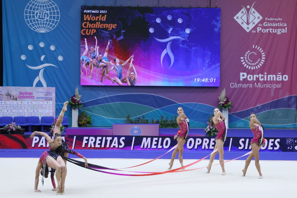 10º Lugar na Taça do Mundo de Portimão de Ginástica Rítmica