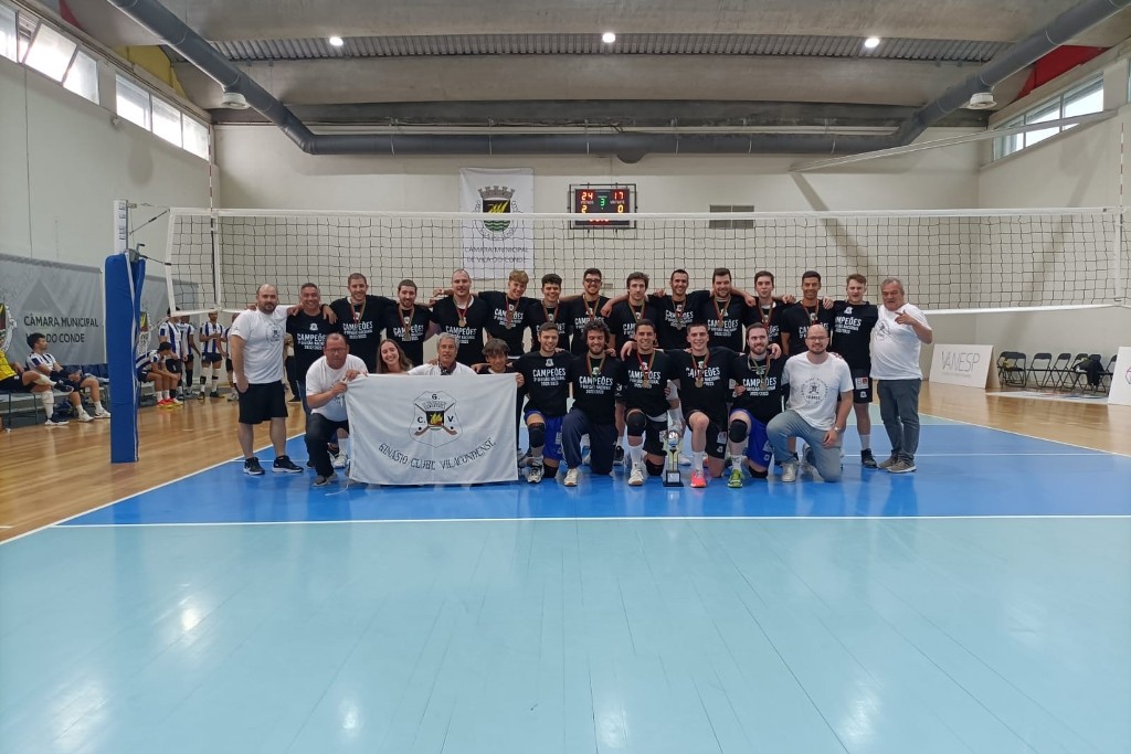 Voleibol do Ginásio é Campeão Nacional da 3ª Divisão