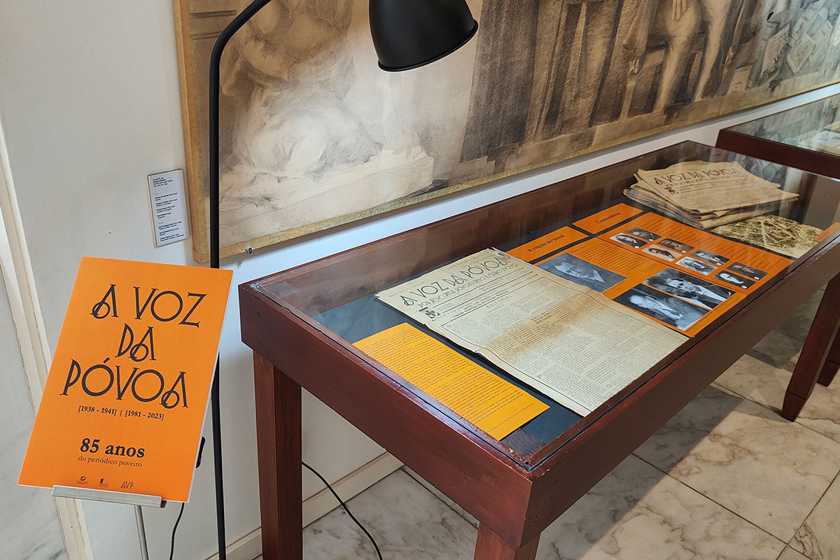 A Voz da Póvoa na Biblioteca Municipal