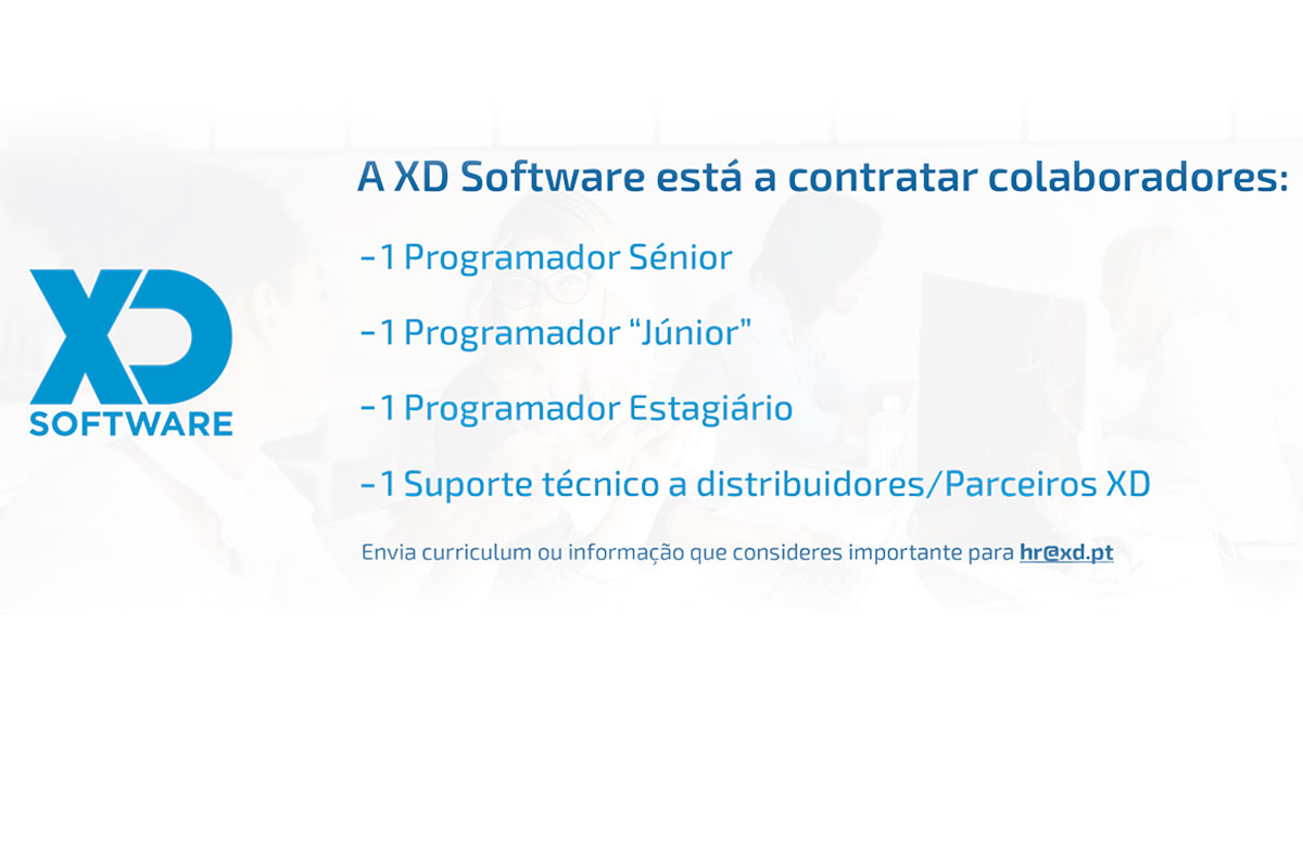 Estamos a recrutar programadores e colaboradores para o suporte técnico