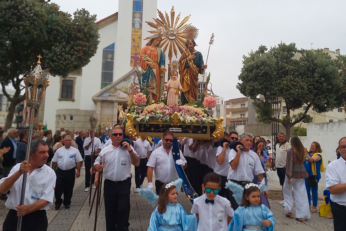 Senhora do Desterro saiu às ruas do Bairro Norte