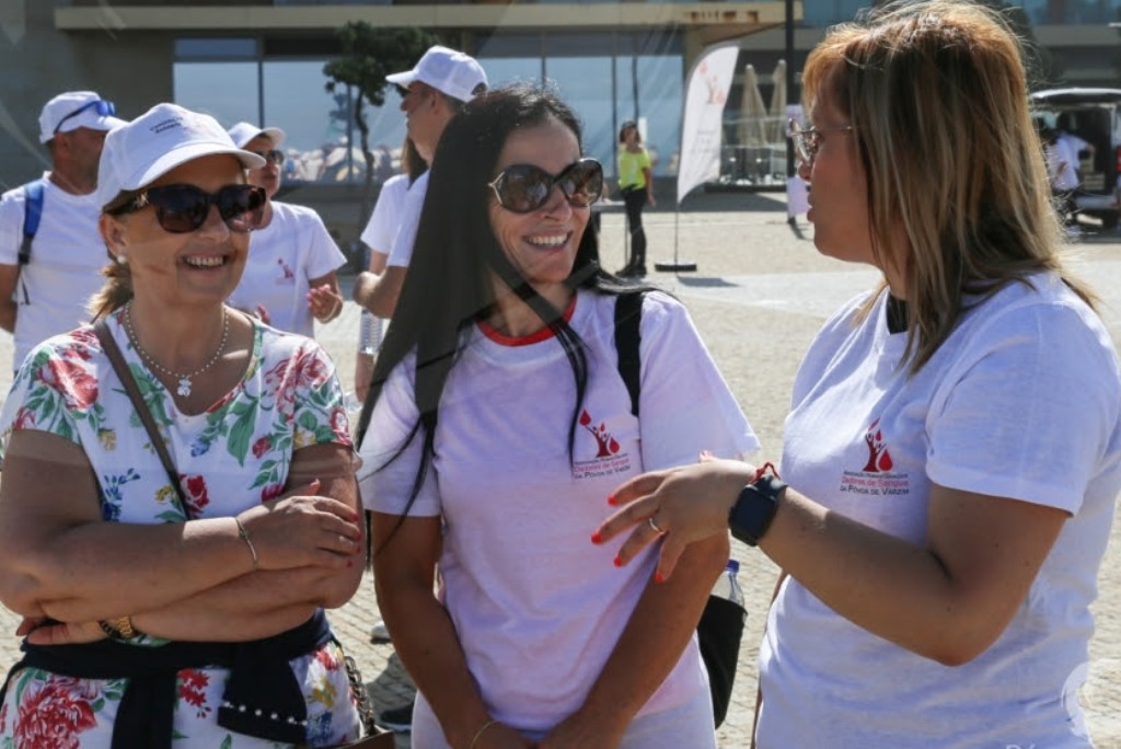 Associação Humanitária dos Dadores de Sangue Promoveu Caminhada Solidária
