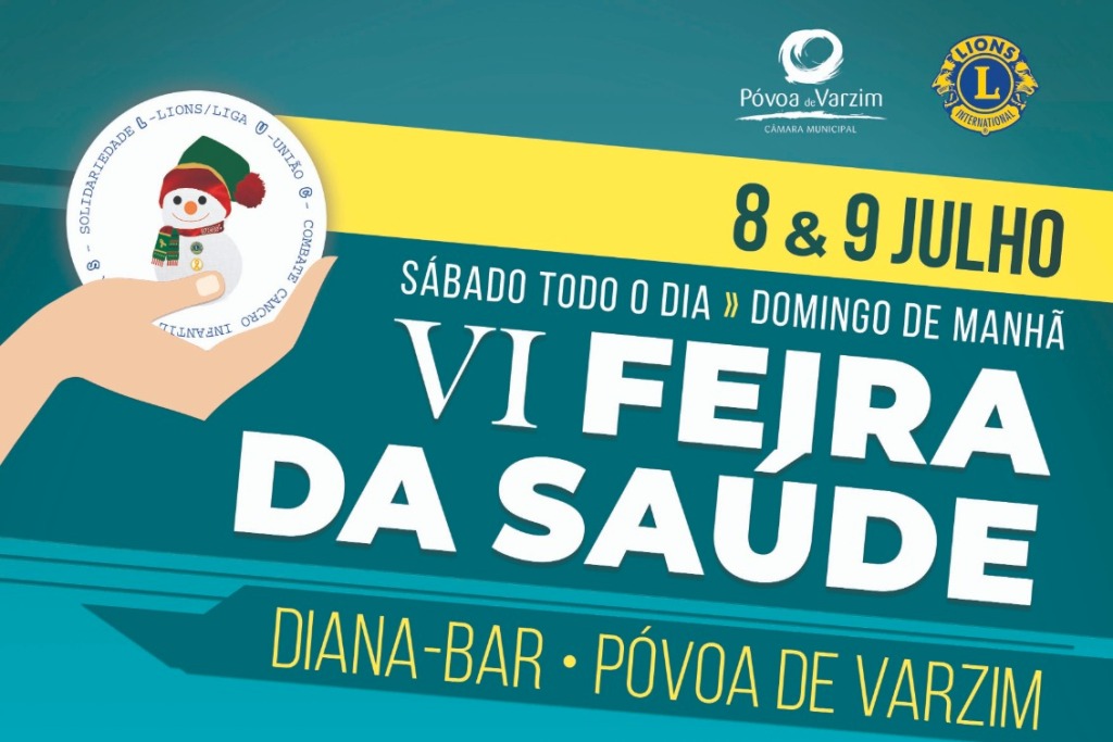 VI Feira da Saúde do Lions Clube é no Diana Bar