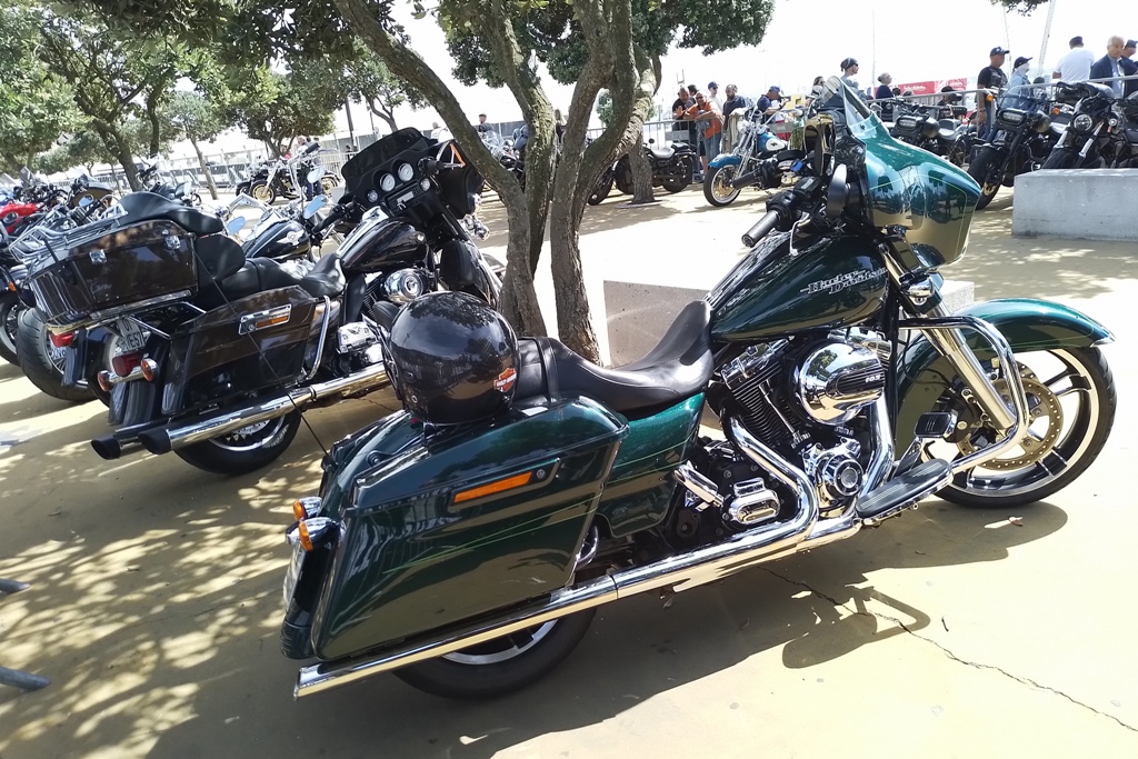 A Lendária Harley-Davidson Passeou-se pela Póvoa