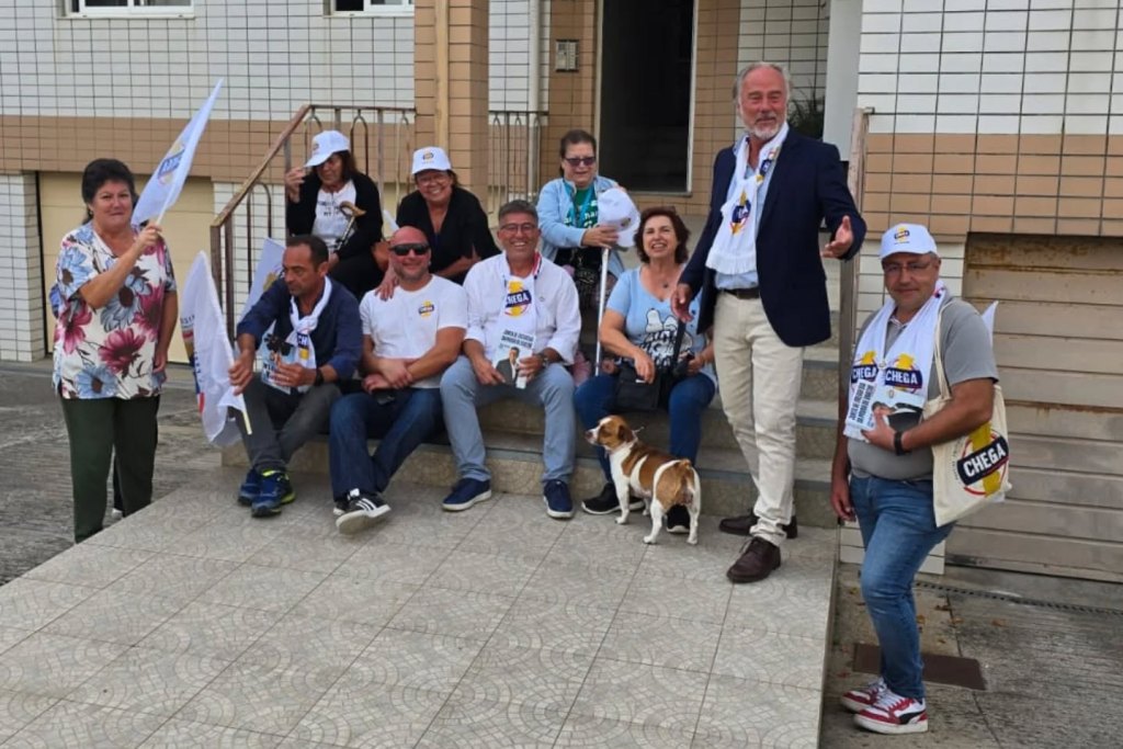 CHEGA de Porta em Porta nas Freguesias e na Cidade