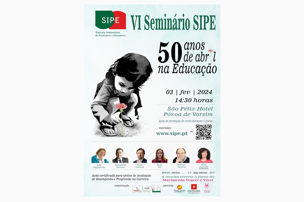 Sindicato Promove o Seminário 50 anos de Abril na Educação
