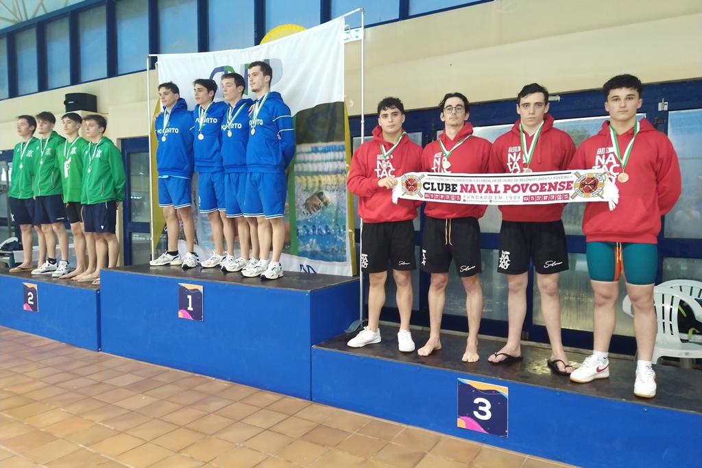 CNP conquista 6 pódios nos campeonatos territoriais de Natação