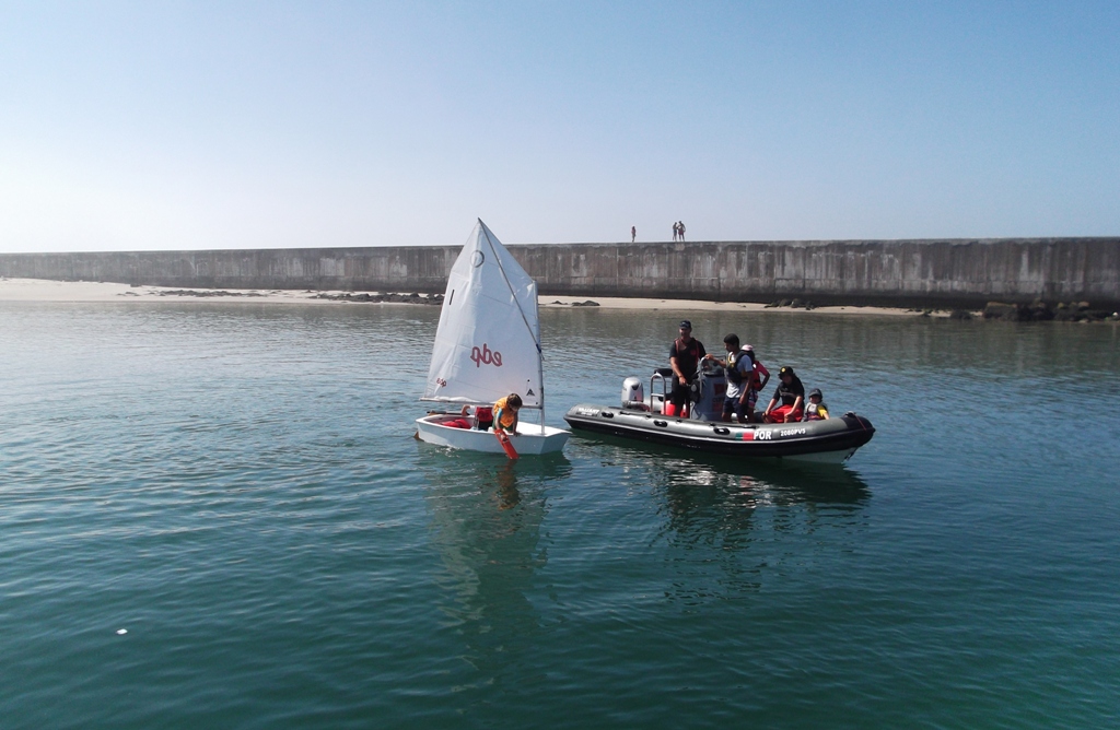 O Regresso ao Mar da Academia de Vela do Clube Naval Povoense