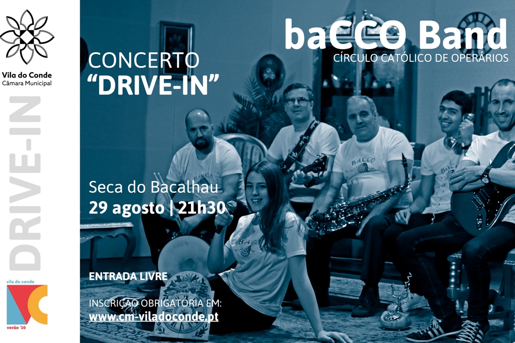 baCCO Band no Drive-in da Seca do Bacalhau