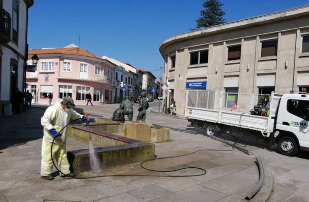 Câmara de Vila do Conde Alarga Medidas de Desinfecção na Via pública