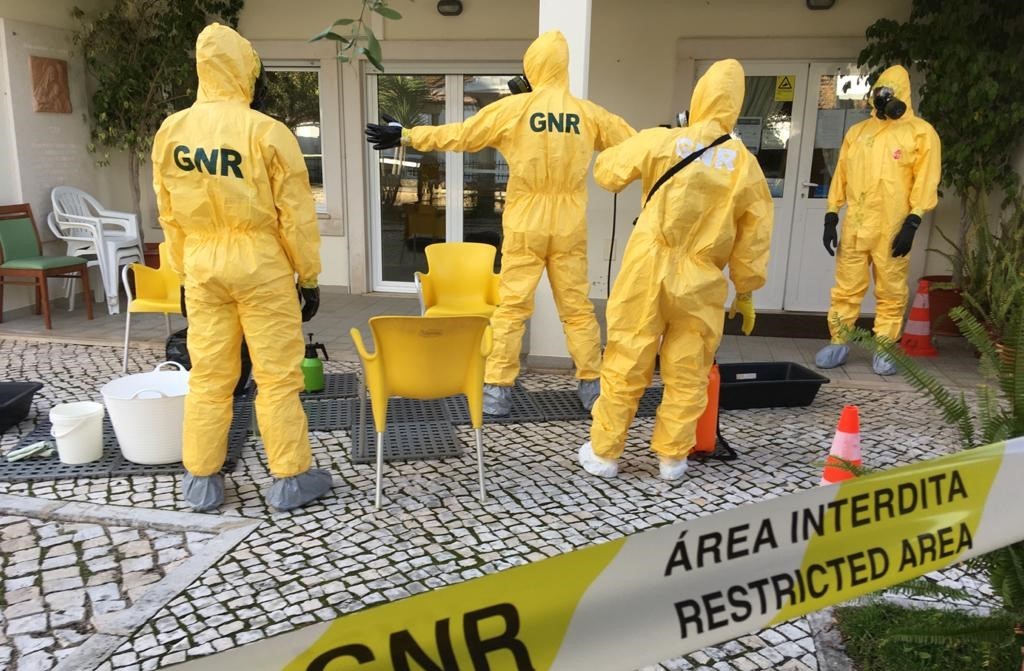 COVID-19: GNR Desinfecta mais de 1000 Ambulâncias e 30 Instalações