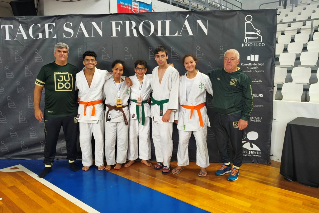 Judo Clube da Póvoa de Ouro e Bronze na Copa de Espanha
