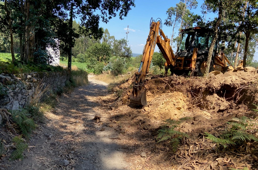 Caminho de Acesso à Cividade de Bagunte Sofre Alargamento