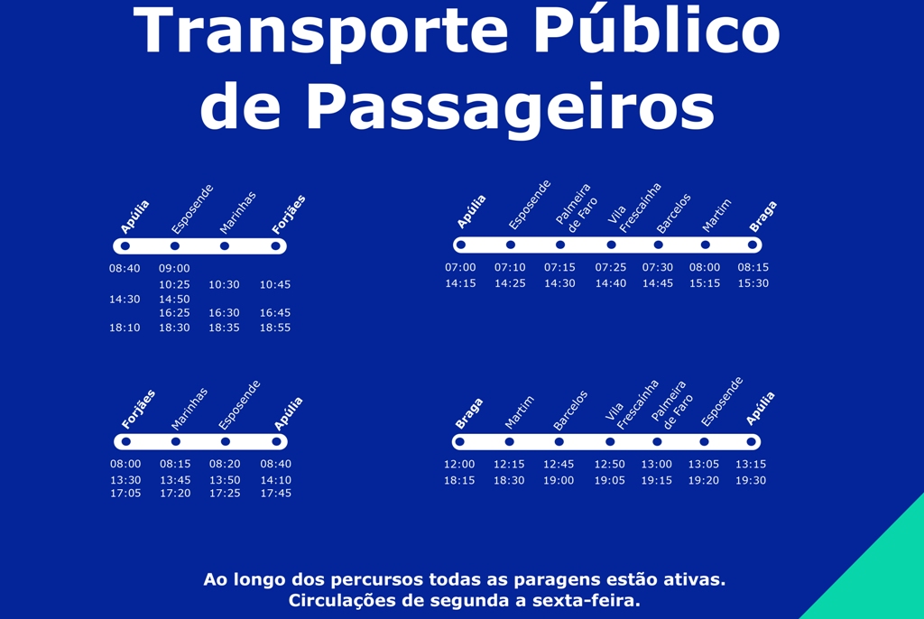 Transporte Público Gratuito Garantido Pelo Município de Esposende