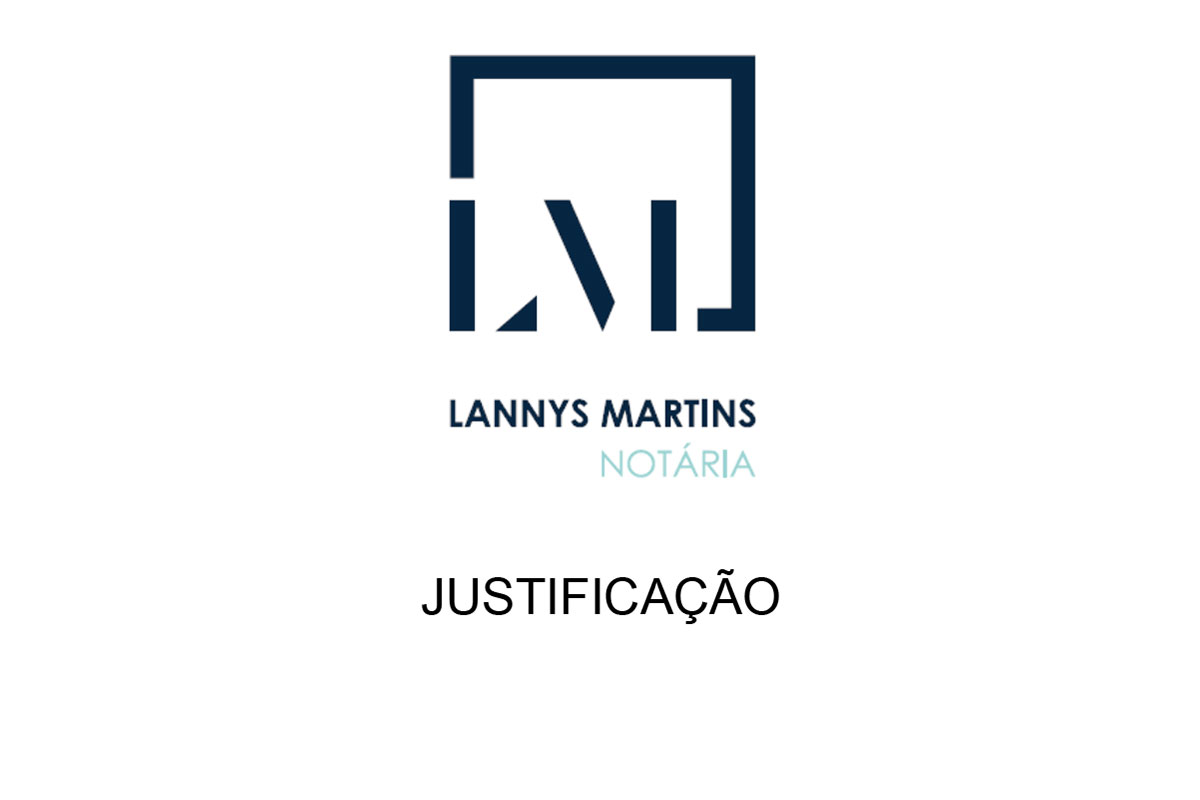 Cartório - JUSTIFICAÇÃO
