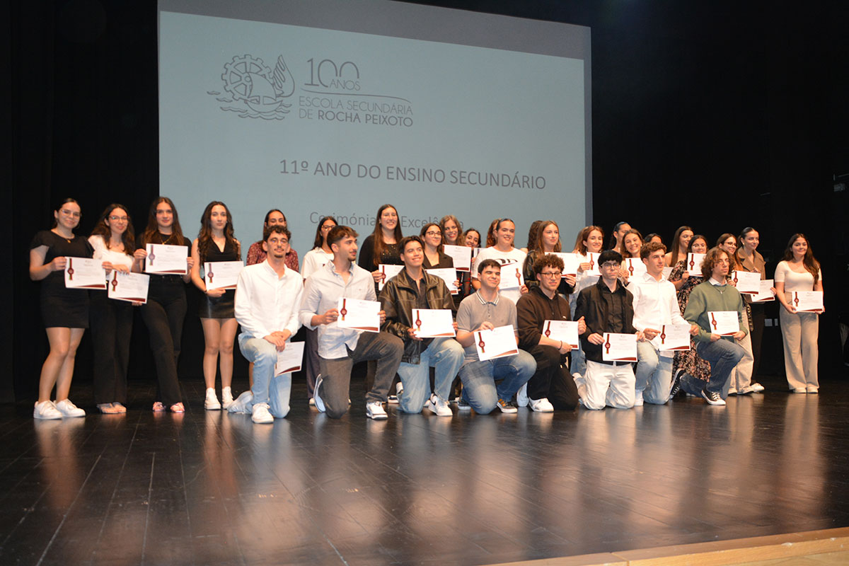 Secundária Rocha Peixoto Será de Grau Ouro