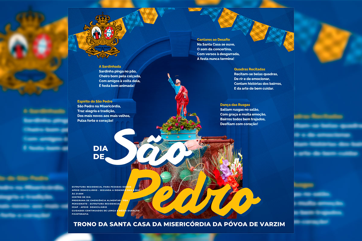 Misericórdia da Póvoa Apresenta Trono ao São Pedro