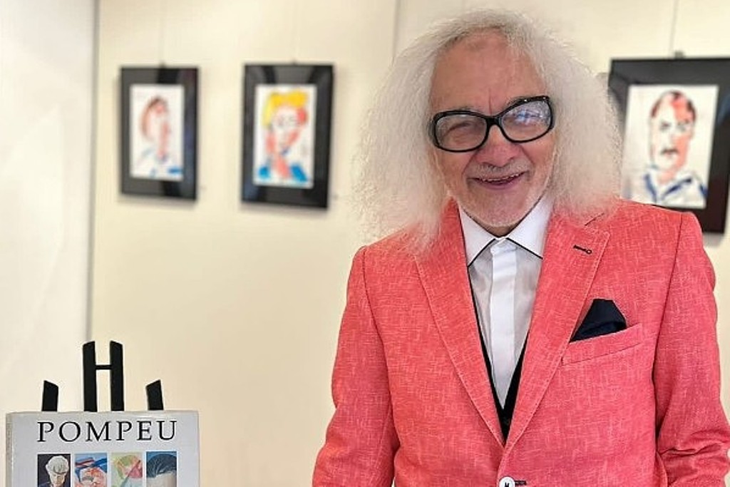 Orlando Pompeu inaugura exposição antológica em Braga