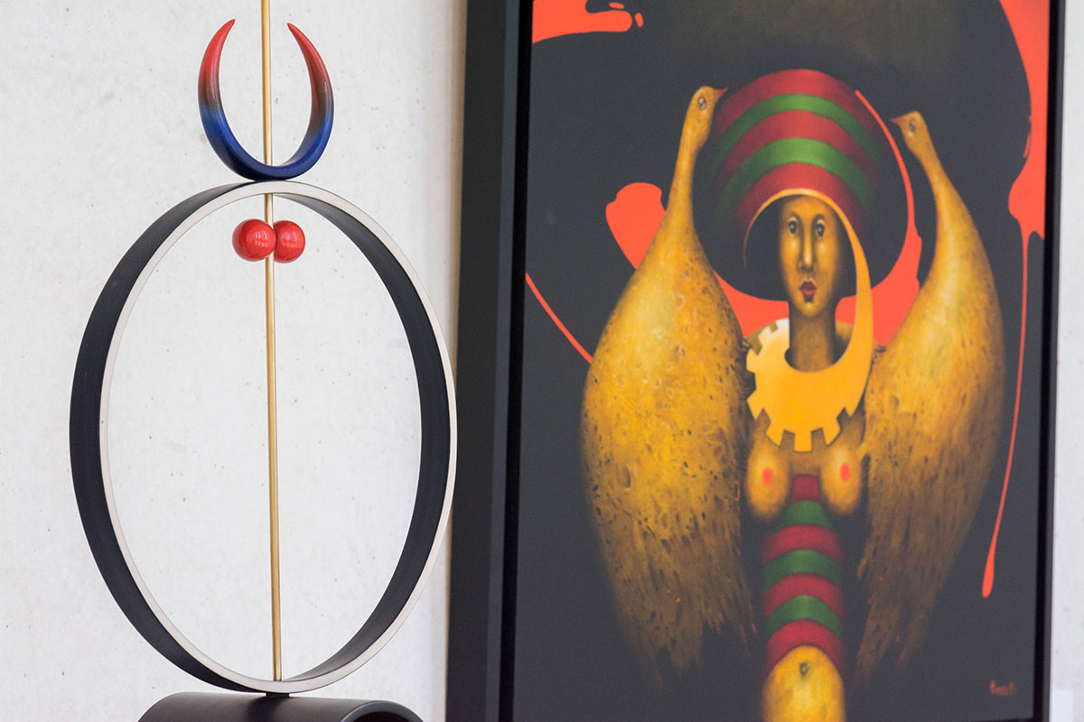 Escultura e Pintura Inauguram Galeria de Arte no Póvoa Arena