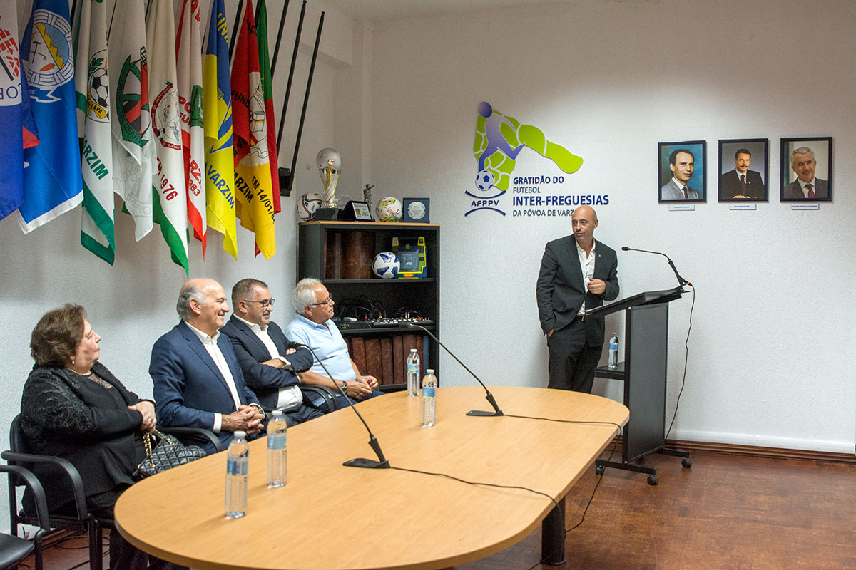 António Pereira dá nome a Auditório da Sede da AFPPV