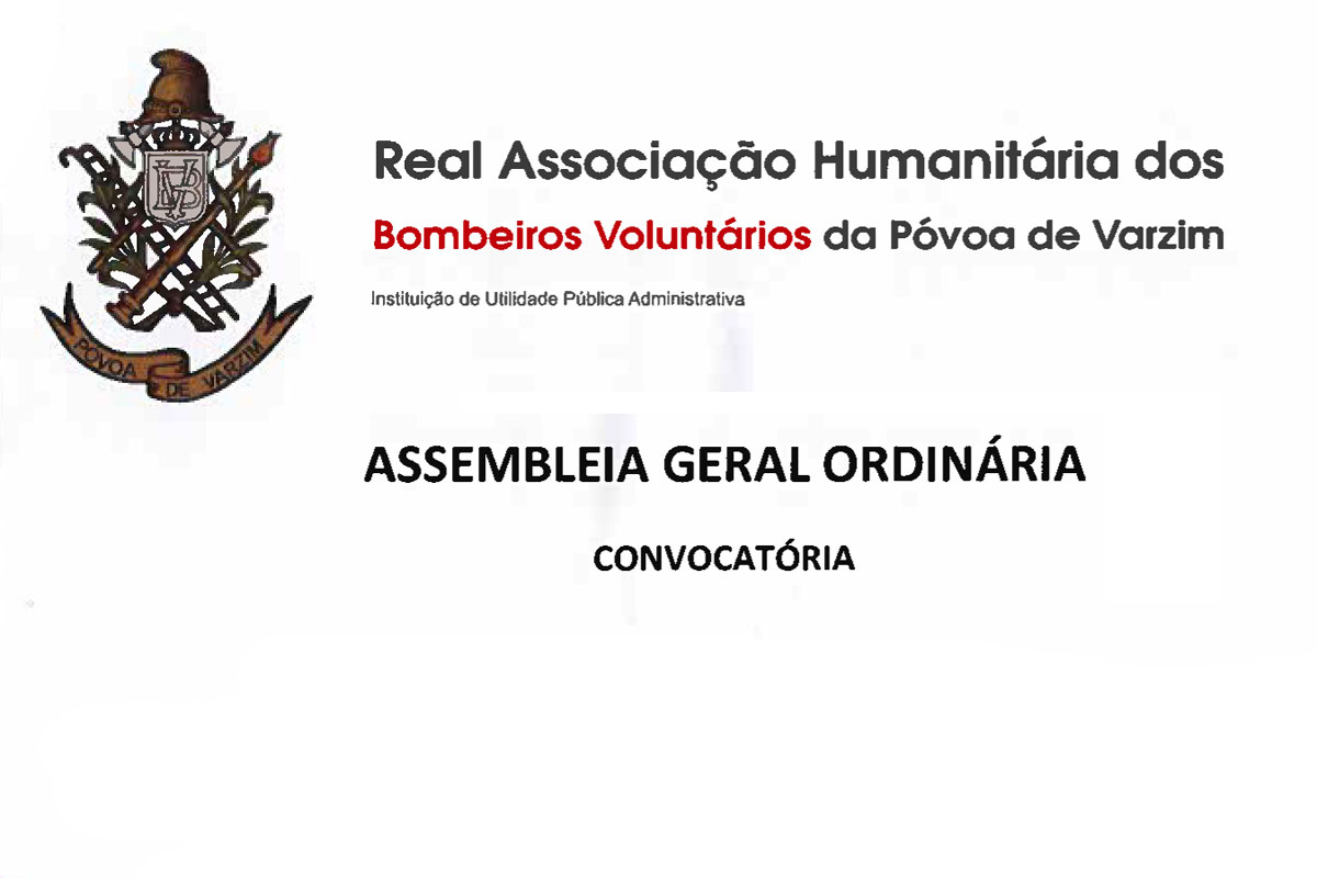 Bombeiros: ASSEMBLEIA GERAL ORDINÁRIA