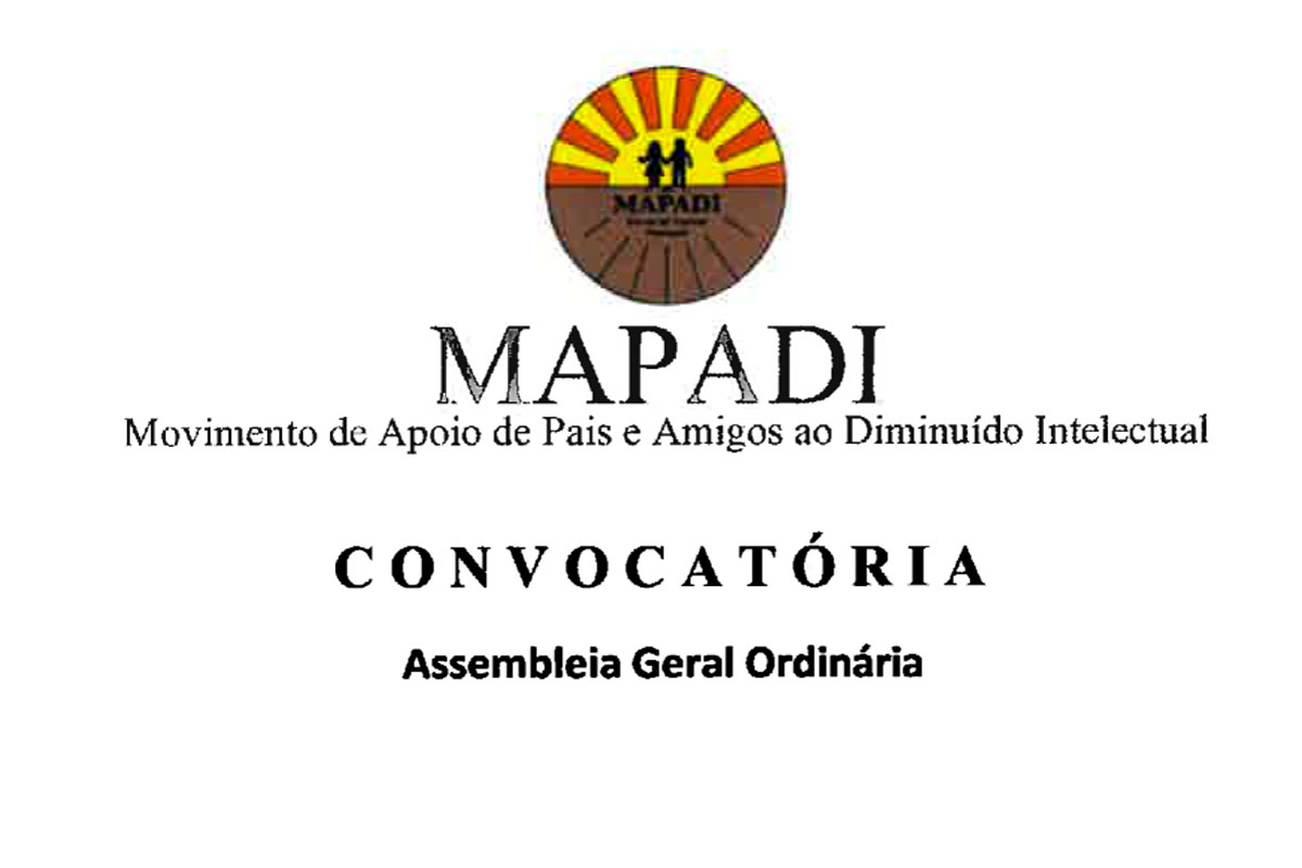 MAPADI: Assembleia Geral Ordinária