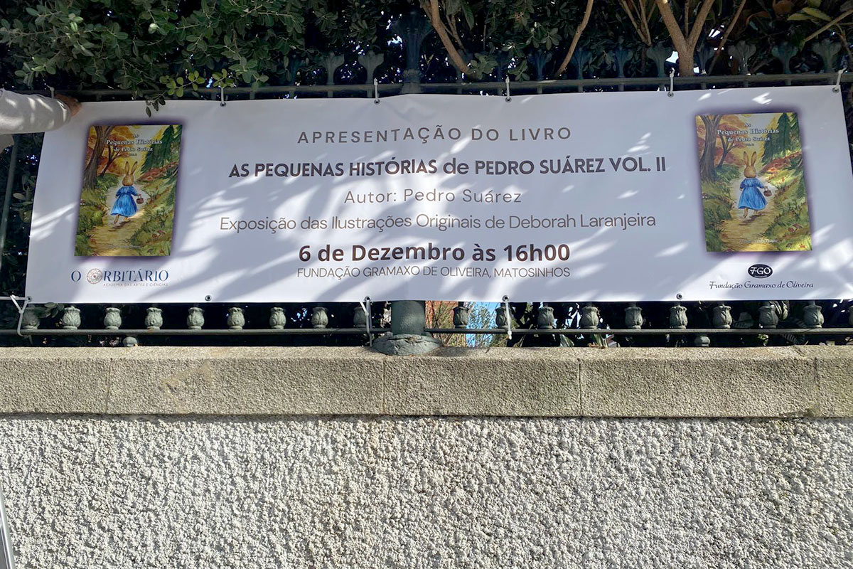 Pedro Suárez Apresenta Livro na Fundação Gramaxo de Oliveira